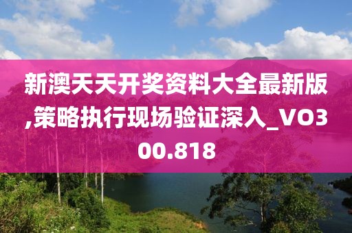 新澳天天開(kāi)獎(jiǎng)資料大全最新版,策略執(zhí)行現(xiàn)場(chǎng)驗(yàn)證深入_VO300.818