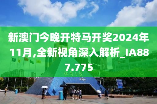 新澳門今晚開特馬開獎2024年11月,全新視角深入解析_IA887.775