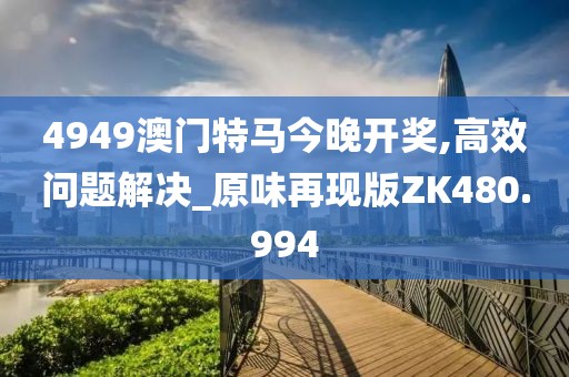 4949澳門特馬今晚開獎,高效問題解決_原味再現(xiàn)版ZK480.994