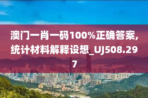 澳門一肖一碼100%正確答案,統(tǒng)計(jì)材料解釋設(shè)想_UJ508.297