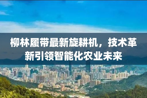 柳林履帶最新旋耕機，技術(shù)革新引領(lǐng)智能化農(nóng)業(yè)未來
