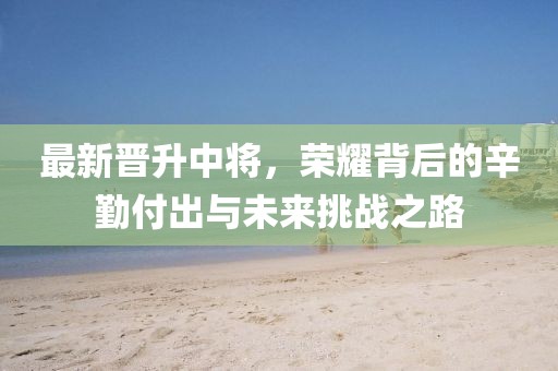 最新晉升中將，榮耀背后的辛勤付出與未來挑戰(zhàn)之路