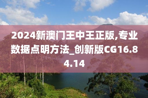 2024新澳門王中王正版,專業(yè)數(shù)據(jù)點(diǎn)明方法_創(chuàng)新版CG16.84.14