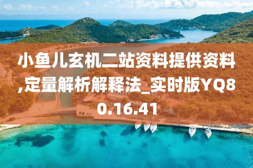 小魚兒玄機(jī)二站資料提供資料,定量解析解釋法_實(shí)時(shí)版YQ80.16.41