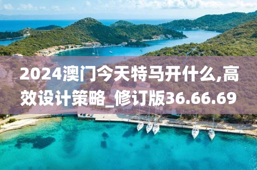 2024澳門今天特馬開什么,高效設(shè)計(jì)策略_修訂版36.66.69