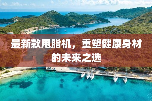 最新款甩脂機(jī)，重塑健康身材的未來之選
